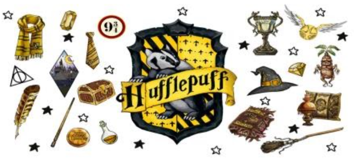 Hufflepuff House Double Sided