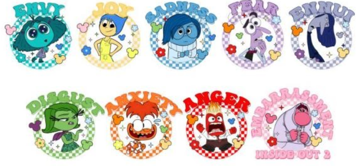 Inside Out 2 Double Sided