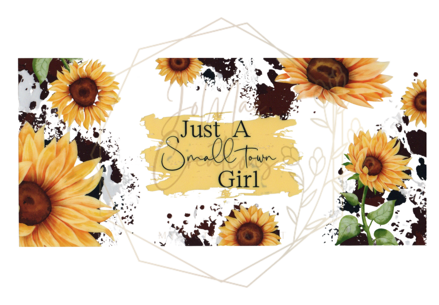 Just a Small Town Girl- Double Sided