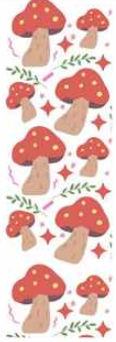 Mushroom Pen Wrap