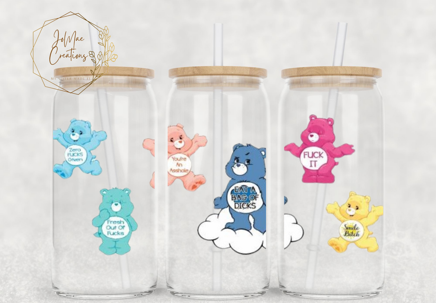 Swear Bears Double Sided Wrap