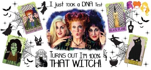 100 % That Witch Double Sided