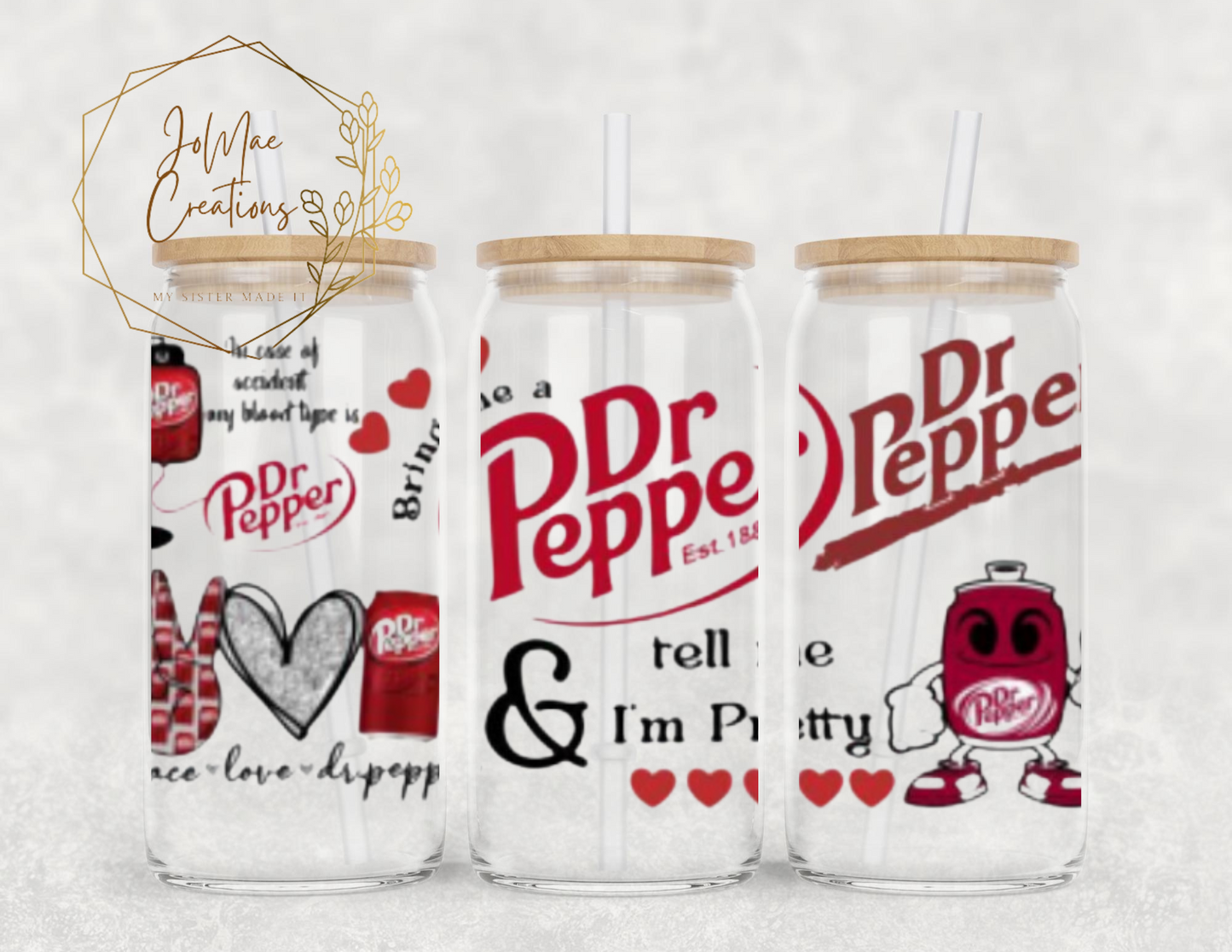 Dr. Pepper Double Sided