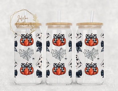 Ghost and Pumpkins Double Sided