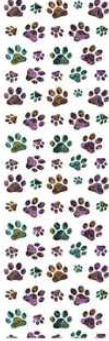 Rainbow Paw Prints Pen Wrap