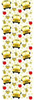 School Bus Love Pen Wrap