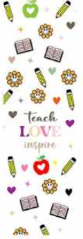 Teach, Love, Inspire Pen Wrap