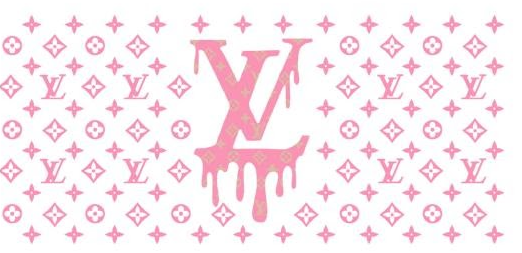 LV Pink Drip